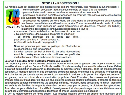 Notre Fédération – n° 111 septembre 2021