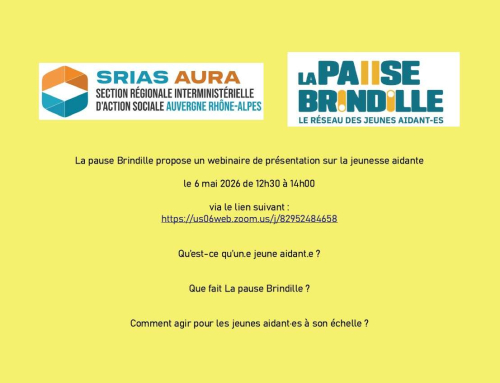 SRIAS AuRA – Webinaire pour les aidants le mercredi 6 mai 2026